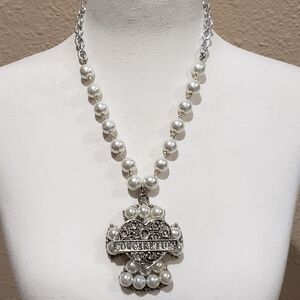 COWGIRL UP! Cross Pendant Necklace